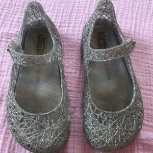 Silver mini melissa zigzag